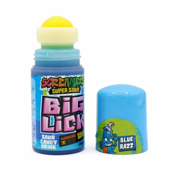 Zed Candy Screamers Blue Razz Big Lick (60ml)