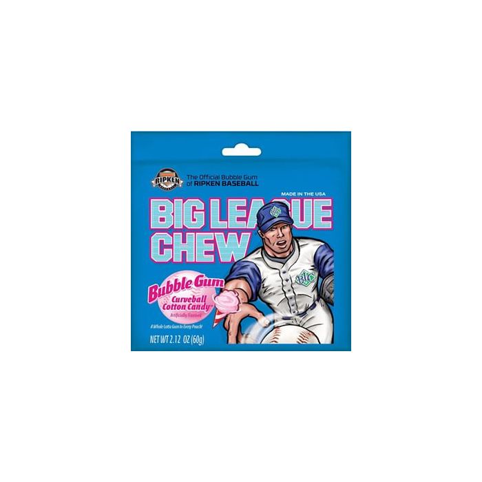 Big League Gum Curveball Cotton Candy (60g)