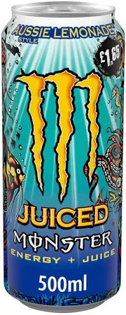 Monster Aussie Lemonade Energy & Juice PM £1.65 (500ml)